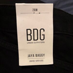BDG Jaya Baggy Jeans in Black